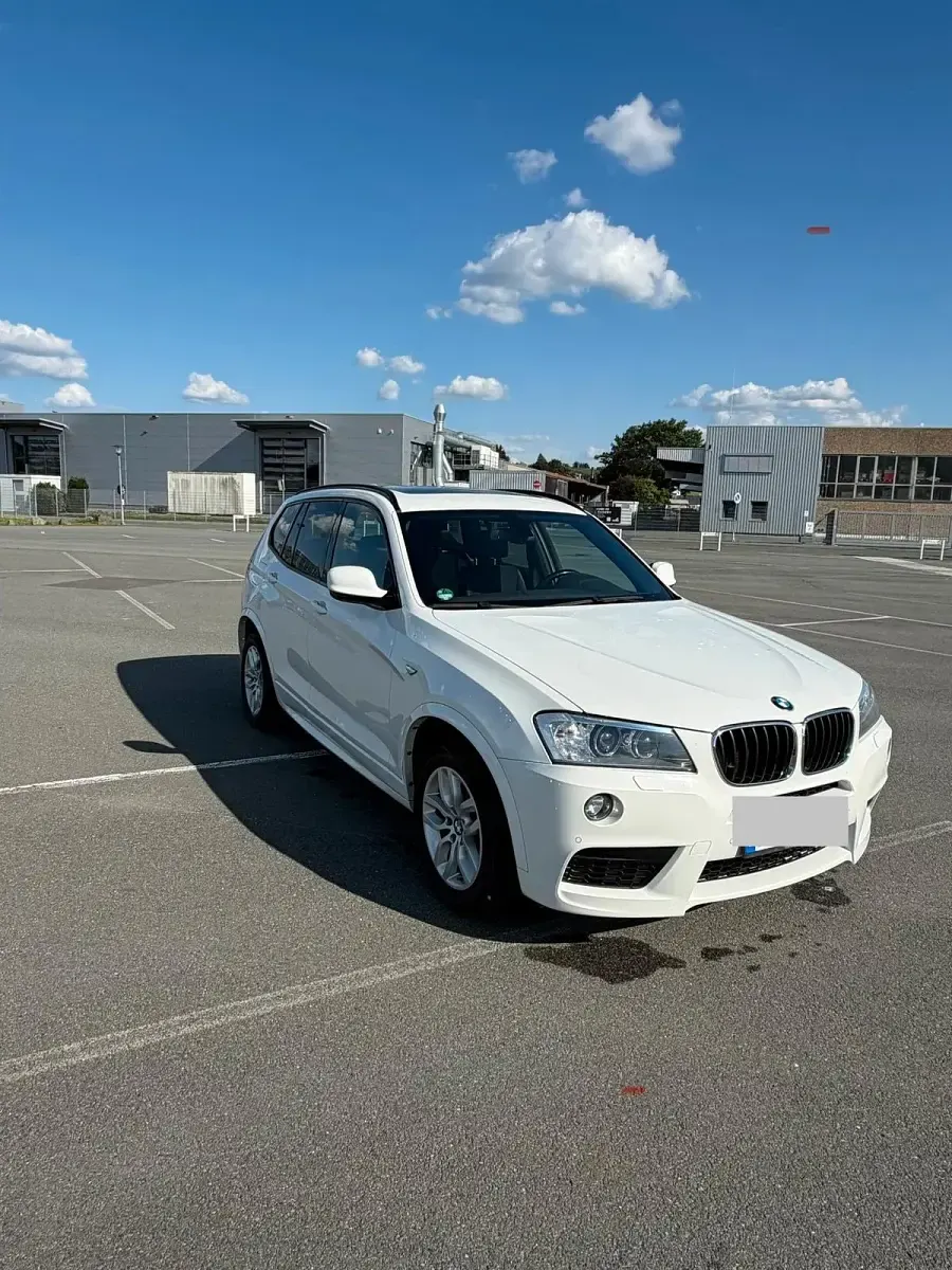 Gebraucht BMW X3 M Sport 184 PS (135 kW) 2012 Weiß SUV
