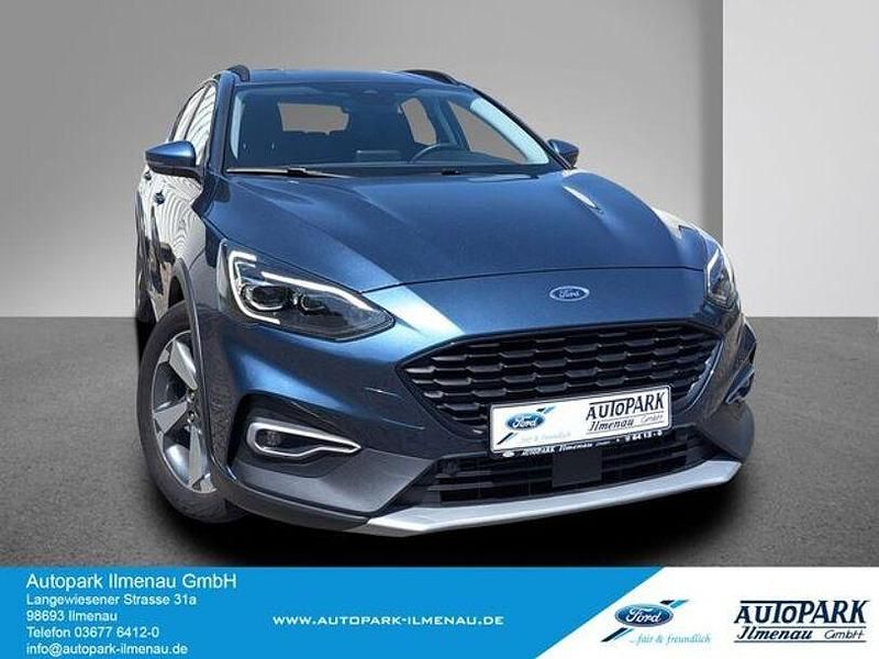 Chromablau metallic Gebraucht 2021 Ford Focus Active Limousine | 20.989 € (Fairer Preis) - Bild 1/4