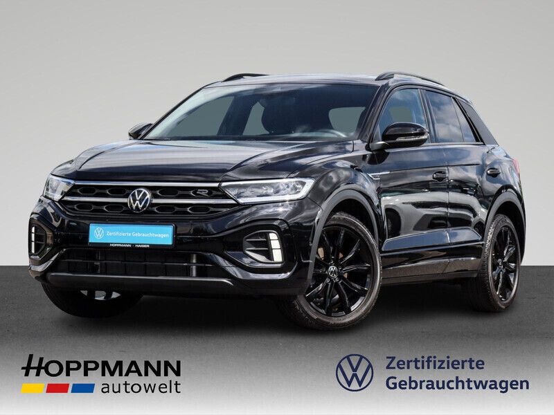 Schwarz Gebraucht 2023 VW T-Roc R-line SUV | 28.490 € (Fairer Preis) - Bild 1/3