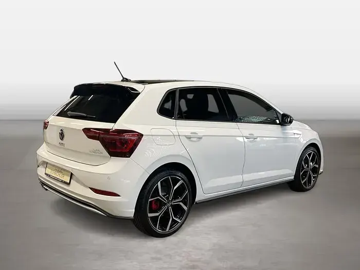 Gebraucht VW Polo GTI 207 PS (152 kW) 2025 Pure white schwarz Kleinwagen