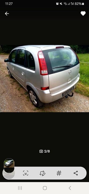 Gebraucht Opel Meriva 101 PS (74 kW) 2004 Grau Van / Kleinbus