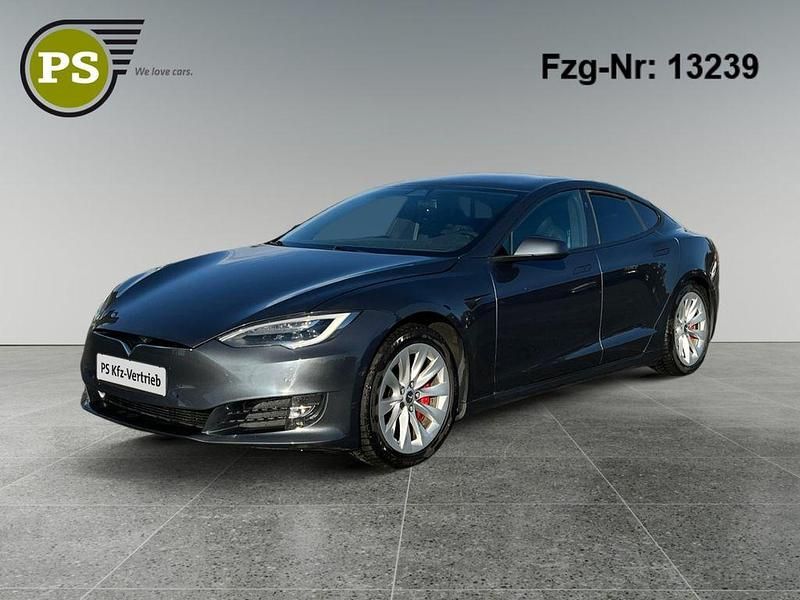 Grau Gebraucht 2020 Tesla Model S Performance Kleinwagen | 39.980 € (Fairer Preis) - Bild 1/4