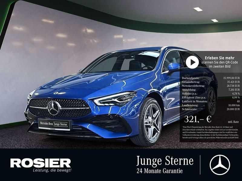 Gebraucht Mercedes CLA250e Shooting Brake Advanced Plus 163 PS (119 kW) 2025 Blau Kombi