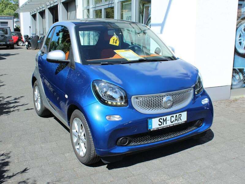 Tridion silber & blau Gebraucht 2015 Smart ForTwo Coupé Passion Coupé | 7.390 € (Etwas zu teuer) - Bild 1/4