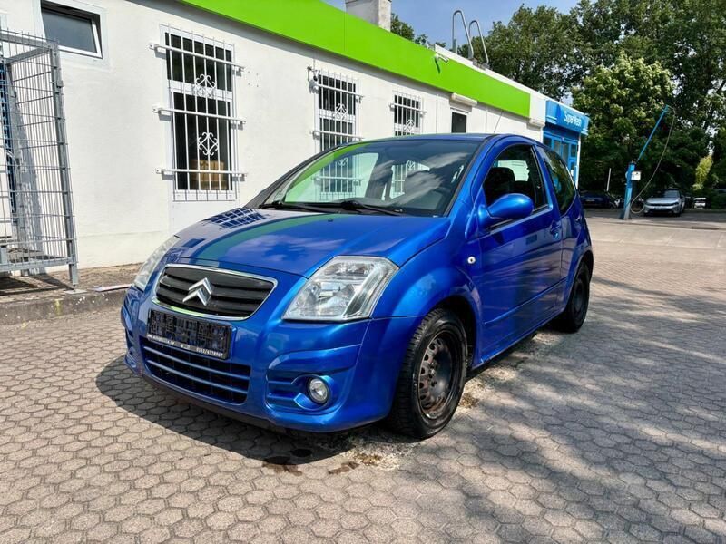 Blau Gebraucht 2008 Citroën C2 Kleinwagen | 1.899 € (Fairer Preis) - Bild 1/4