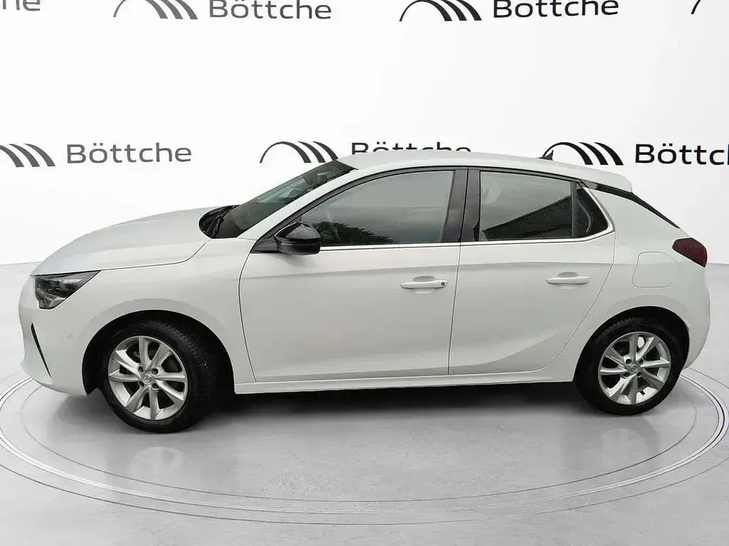 Gebraucht Opel Corsa Elegance 75 PS (55 kW) 2022 Jade weiss/arktis weiss Kleinwagen