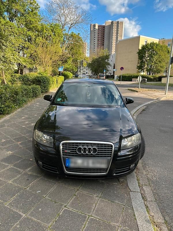 Schwarz Gebraucht 2007 Audi A3 S-Line Coupé | 2.500 € (Guter Preis) - Bild 1/4