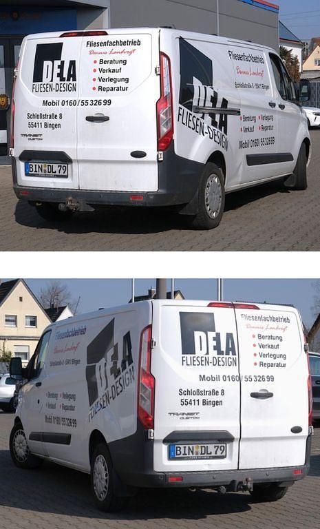 Usata Ford Transit Custom 125 CV (91 kW) 2014 Bianco Berlina