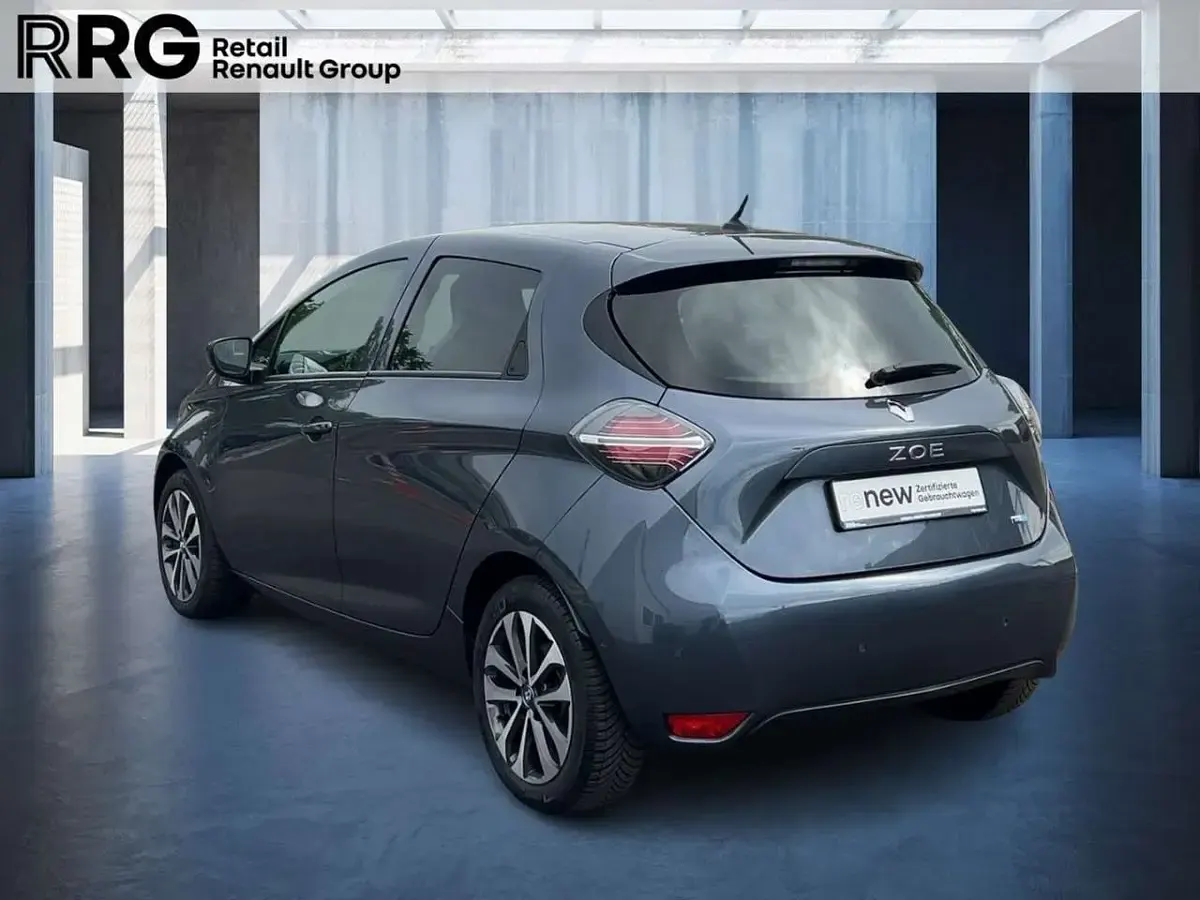 Gebraucht Renault Zoe Intens 50 kW (69 PS) 2021 Titaniumgrau Kleinwagen