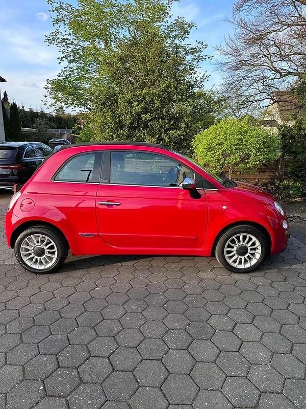 Rot Gebraucht 2014 Fiat 500 Pop Star Cabrio | 6.750 € (Fairer Preis) - Bild 1/4