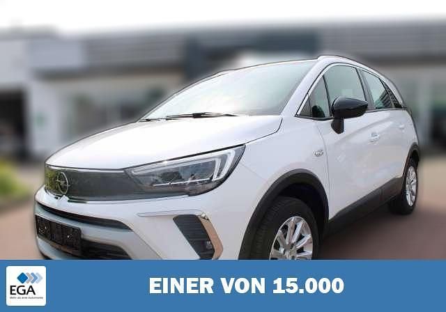 Weiß Gebraucht 2022 Opel Crossland Elegance SUV | 18.540 € (Fairer Preis) - Bild 1/4