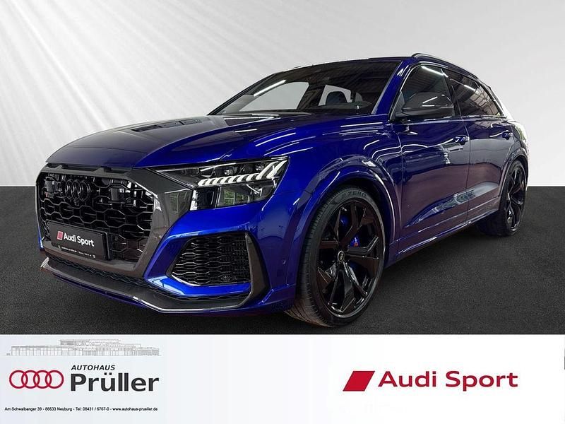 San marino blau (blau) Gebraucht 2022 Audi RS Q8 Sport SUV | 119.900 € (Teuer) - Bild 1/4