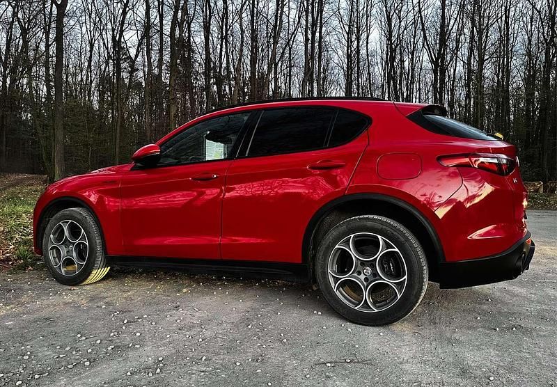 Gebraucht Alfa Romeo Stelvio Super 280 PS (205 kW) 2018 Rot SUV