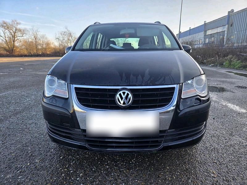 Gebraucht VW Touran 105 PS (77 kW) 2007 Schwarz Van / Kleinbus