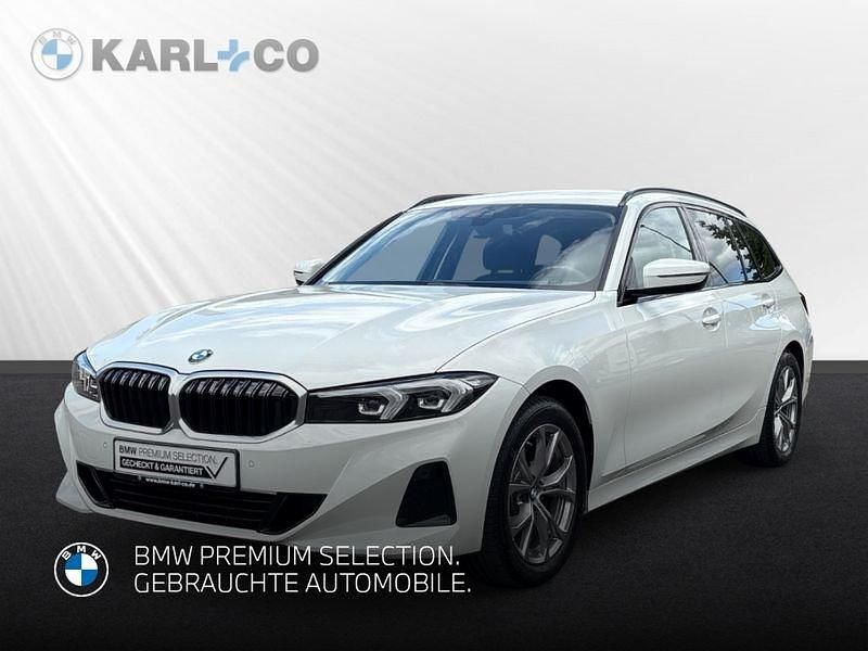 Weiss Gebraucht 2023 BMW 320 Shadowline Kombi | 30.898 € (Superpreis) - Bild 1/4