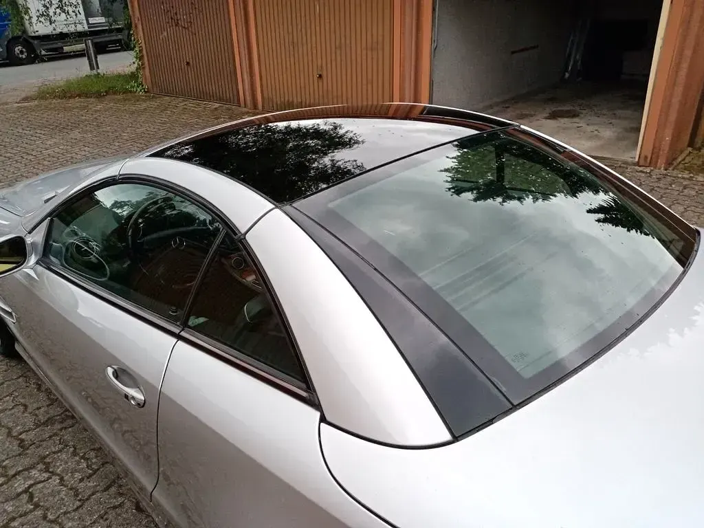 Gebraucht Mercedes SL500 306 PS (225 kW) 2002 Silber Cabrio