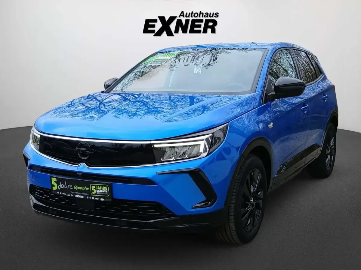 Gebraucht Opel Grandland X GS Line 131 PS (96 kW) 2023 Kobalt blau/spiegel schwarz lackier SUV
