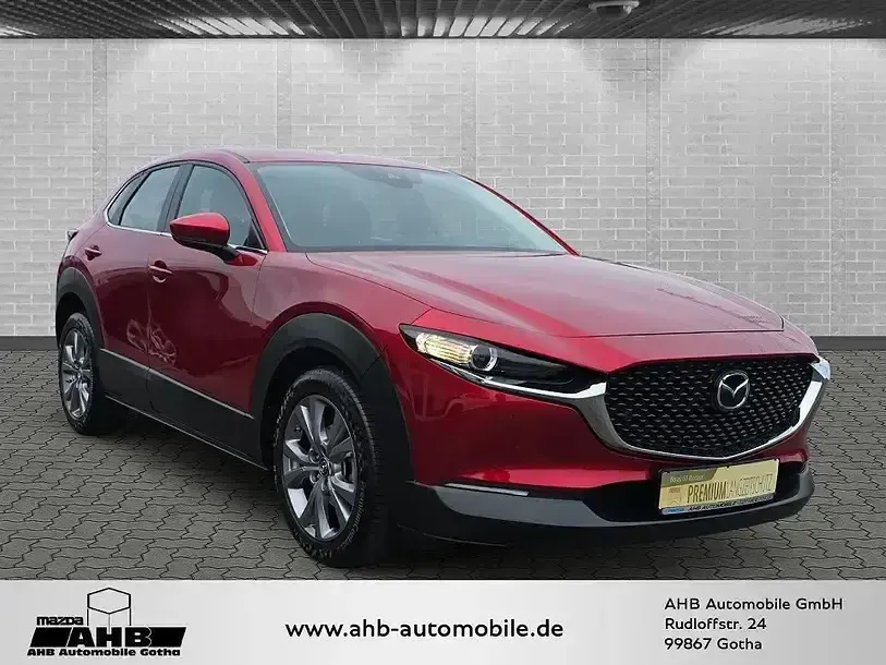 Używany Mazda CX-30 Selection 150 KM (110 kW) 2022 Czerwony SUV