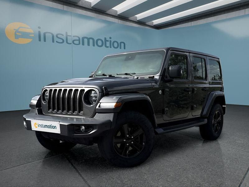 Grau Gebraucht 2020 Jeep Wrangler Unlimited SUV | 47.049 € (Teuer) - Bild 1/4