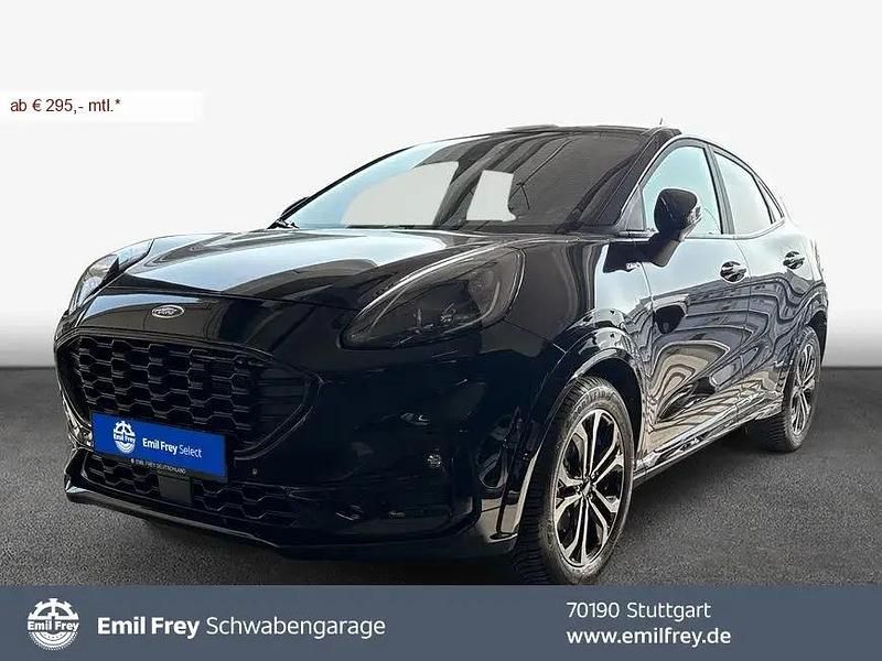 Schwarz agate black metallic metallic Gebraucht 2024 Ford Puma ST-Line SUV | 24.600 € (Guter Preis) - Bild 1/4