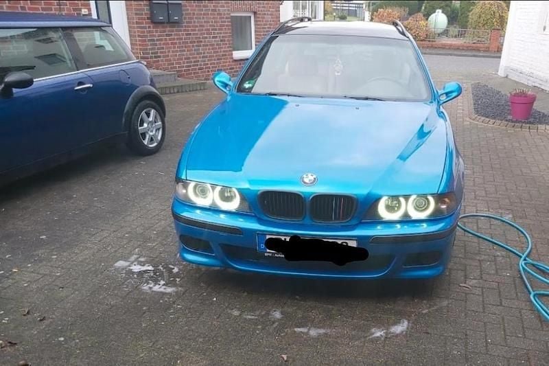 Blau Gebraucht 1997 BMW 523 M Sport Kombi | 1.200 € (Superpreis) - Bild 1/4