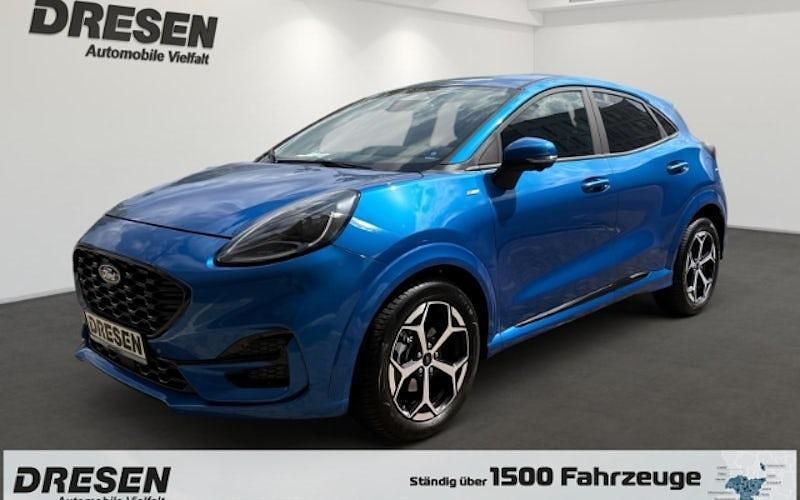 Blau Gebraucht 2025 Ford Puma Gen-E ST-Line SUV | 27.290 € - Bild 1/4