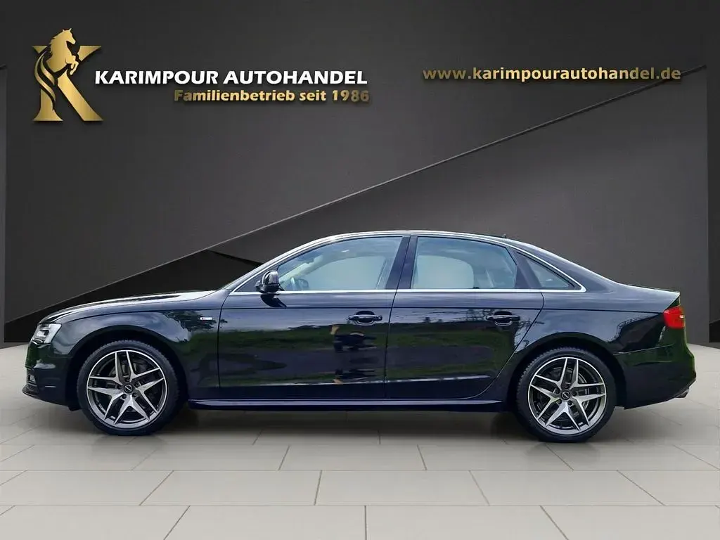 Używany Audi A4 S-Line 220 KM (161 kW) 2015 Czarny Sedan/Limuzyna