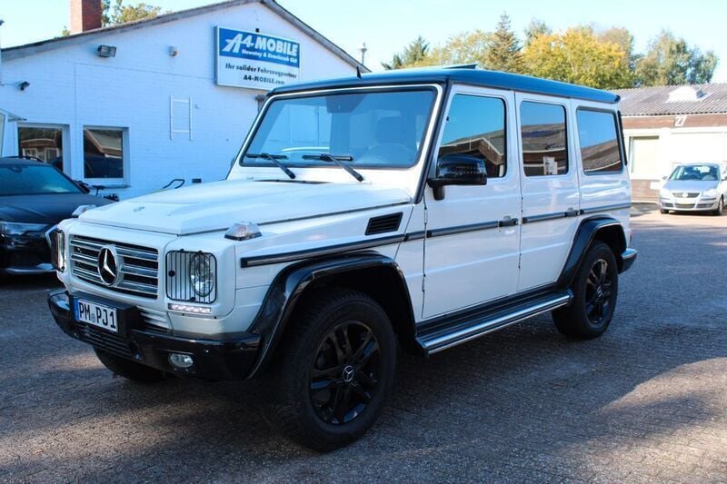 Designo mysticweiß 2 Gebraucht 2015 Mercedes G350 Edition SUV | 44.999 € (Guter Preis) - Bild 1/4