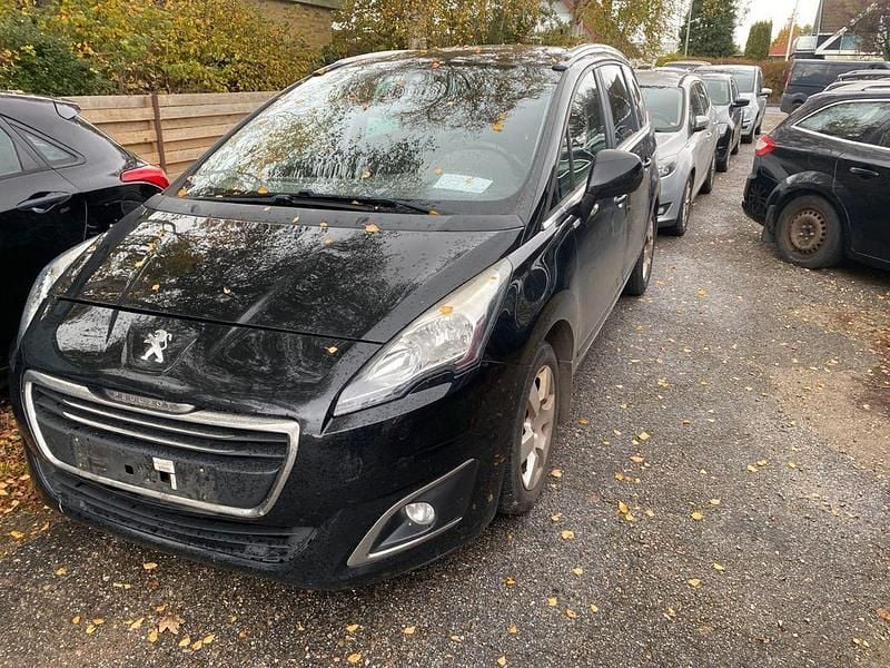 Gebraucht Peugeot 5008 Style 150 PS (110 kW) 2015 Schwarz Van / Kleinbus