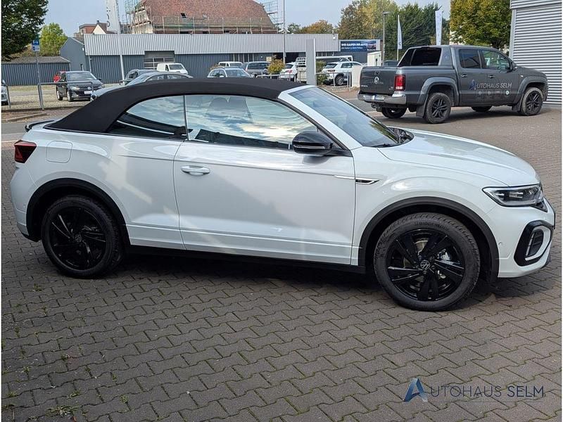 Gebraucht VW T-Roc Cabriolet R-line 150 PS (110 kW) 2025 Weiss Cabrio