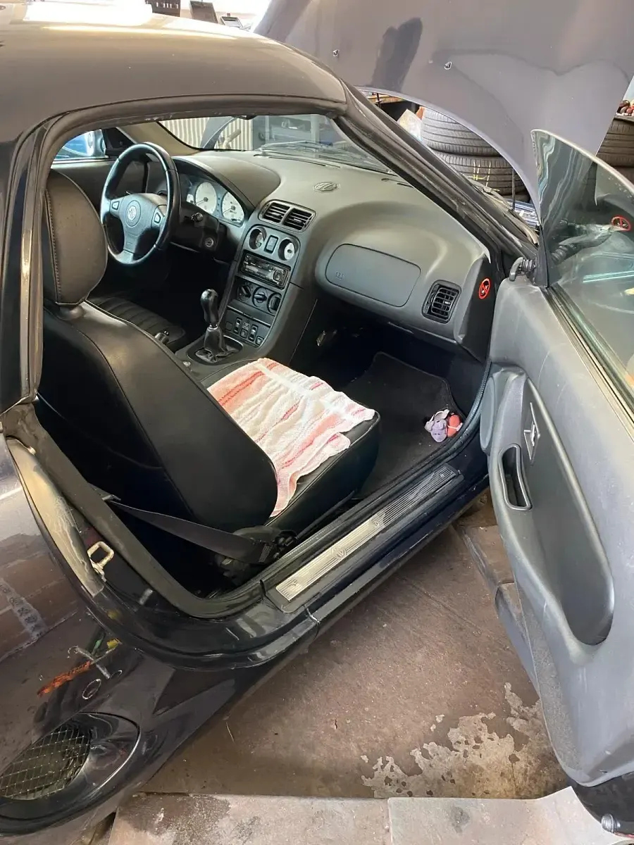 Gebraucht MG F 120 PS (88 kW) 1999 Blau Cabrio