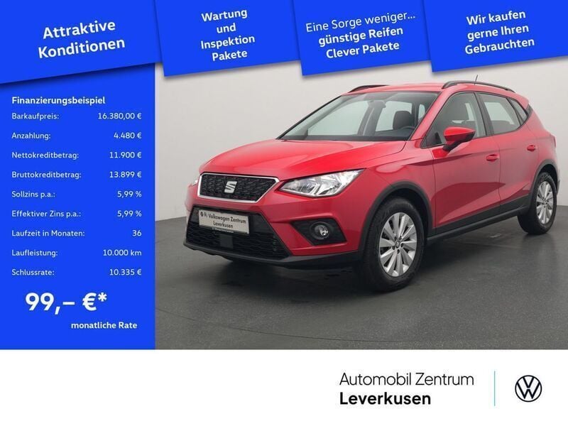 Grau Gebraucht 2020 Seat Arona Style SUV | 16.380 € (Guter Preis) - Bild 1/4
