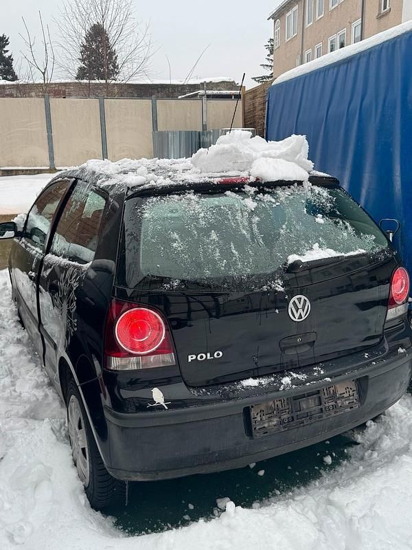 Gebraucht VW Polo 60 PS (44 kW) 2008 Schwarz Kleinwagen