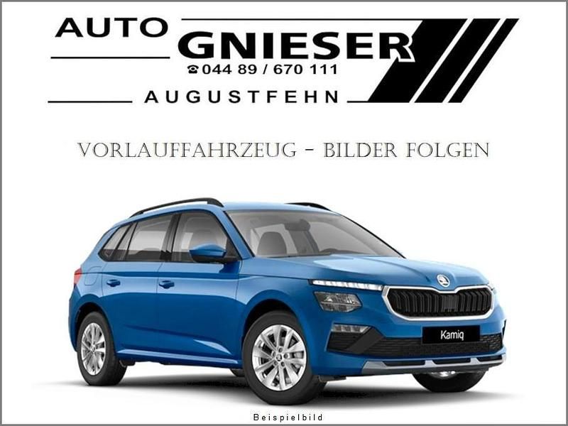 Blau metallic Gebraucht 2024 Skoda Kamiq Ambition SUV | 24.900 € (Fairer Preis) - Bild 1/1