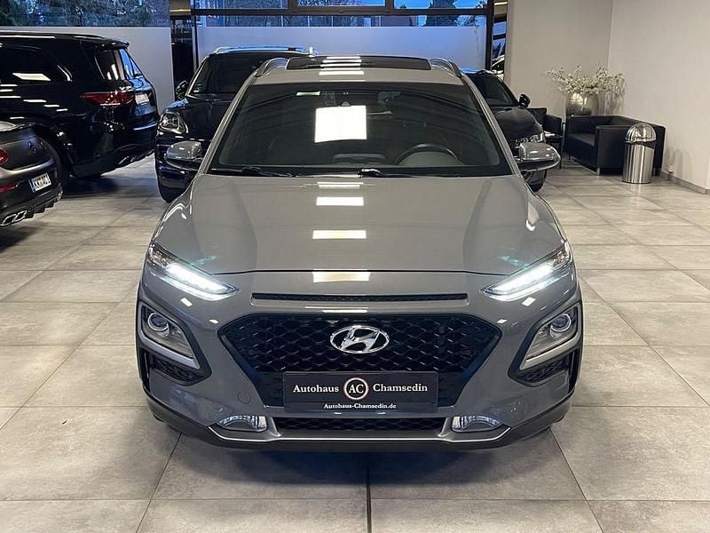 Grau Gebraucht 2020 Hyundai Kona Premium SUV | 18.999 € (Fairer Preis) - Bild 1/4