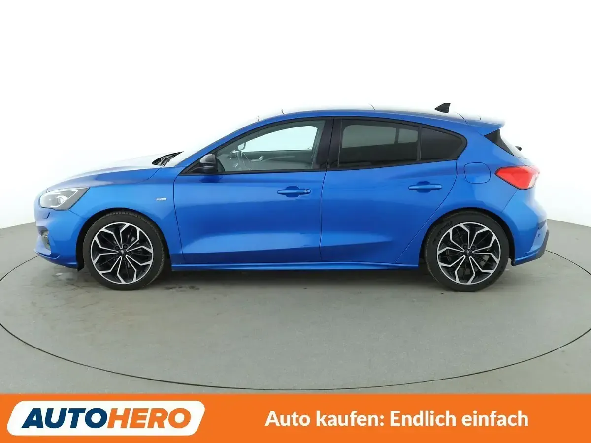Brugt Ford Focus ST-Line 151 HK (111 kW) 2019 Blå Sedan