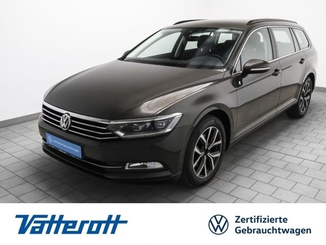Black oak brown metallic Gebraucht 2018 VW Passat Comfortline Kombi | 17.730 € (Fairer Preis) - Bild 1/4