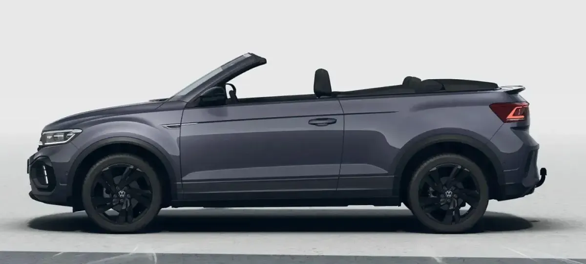 Neu VW T-Roc Cabriolet R-line 150 PS (110 kW) 2026 Rauchgrau / schwarz Cabrio