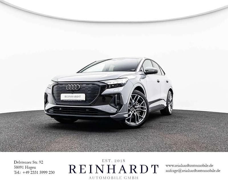 Kieselgrau Gebraucht 2024 Audi Q4 Sportback e-tron S-Line SUV | 42.845 € (Superpreis) - Bild 1/3