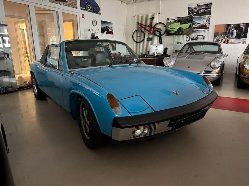 Gebraucht Porsche 914 140 PS (102 kW) 1975 Blau Cabrio