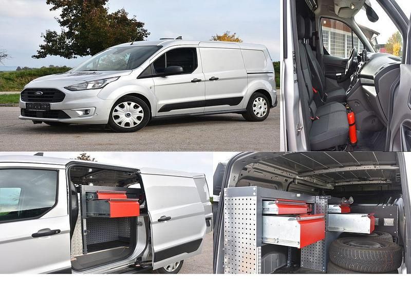 Silber Gebraucht 2021 Ford Transit Trend Van / Kleinbus | 14.655 € (Guter Preis) - Bild 1/4