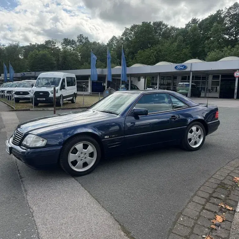Gebraucht Mercedes SL280 193 PS (141 kW) 1998 Blau Cabrio