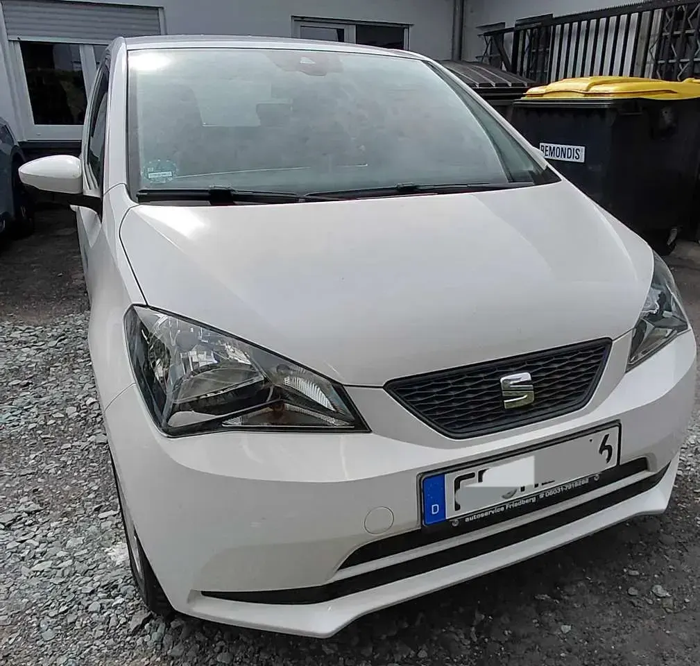 Gebraucht Seat Mii Electric Basis 61 kW (83 PS) 2021 "candy" weiss Kleinwagen