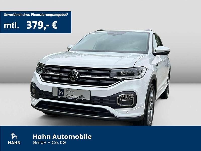 Pure white Gebraucht 2022 VW T-Cross R-line SUV | 23.430 € (Fairer Preis) - Bild 1/3
