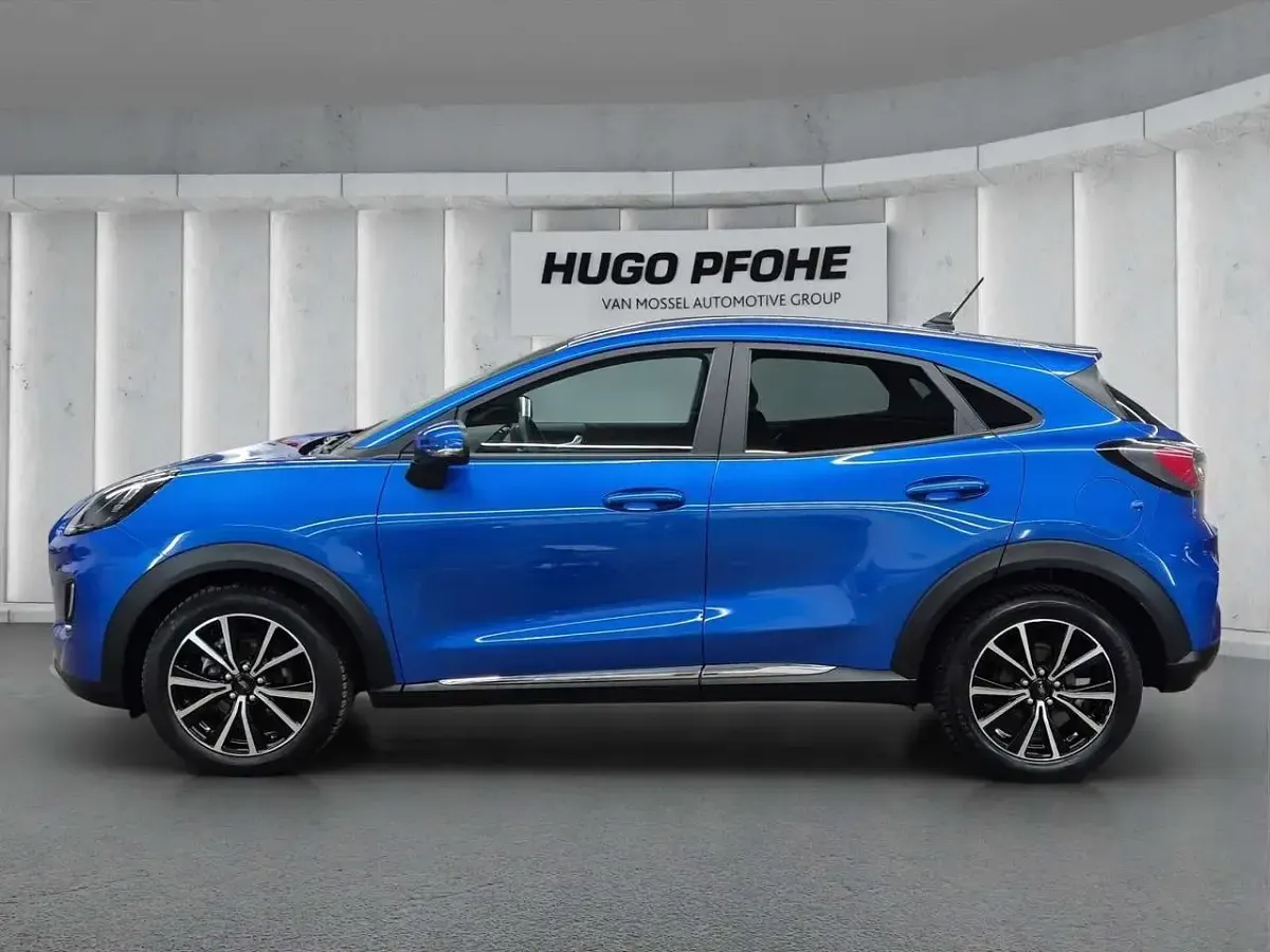 Gebraucht Ford Puma Titanium 125 PS (91 kW) 2021 Dynamic blau metallic SUV