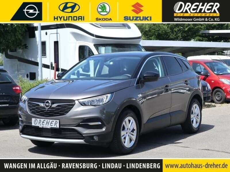 Mondstein grau Gebraucht 2020 Opel Grandland X SUV | 15.990 € (Fairer Preis) - Bild 1/3