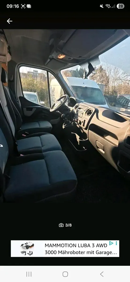 Occasion Renault Master 131 ch (96 kW) 2016 Blanc Van