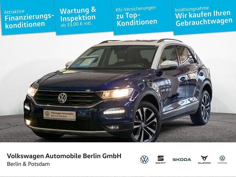 Blau Gebraucht 2020 VW T-Roc United SUV | 22.930 € (Fairer Preis) - Bild 1/4