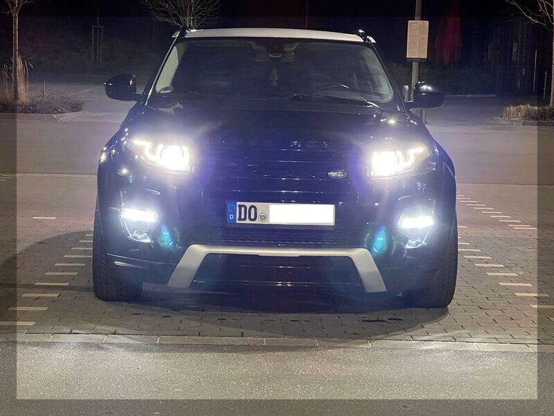 Schwarz Gebraucht 2014 Land Rover Range Rover evoque Dynamic SUV | 22.999 € - Bild 1/4