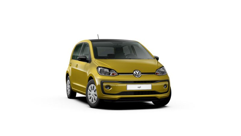 Gebraucht VW up! move up! 60 PS (44 kW) 2018 Gelb Kleinwagen